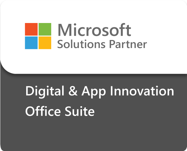 Microsoft Solutions Partner - Digital & App Innovation, Office Suite